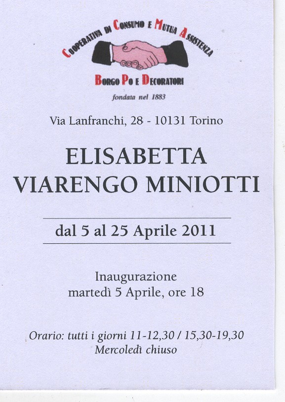 Elisabetta Viarengo Miniotti Borgo Po e Decoratori