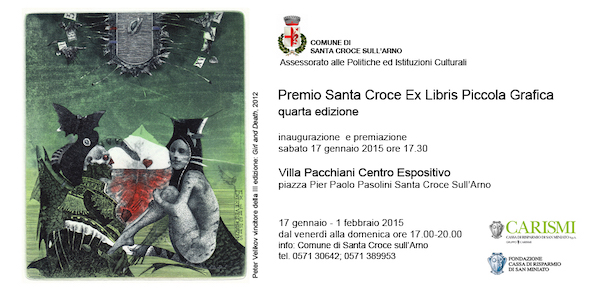 Premio Santa Croce Ex LIbris Piccola Grafica