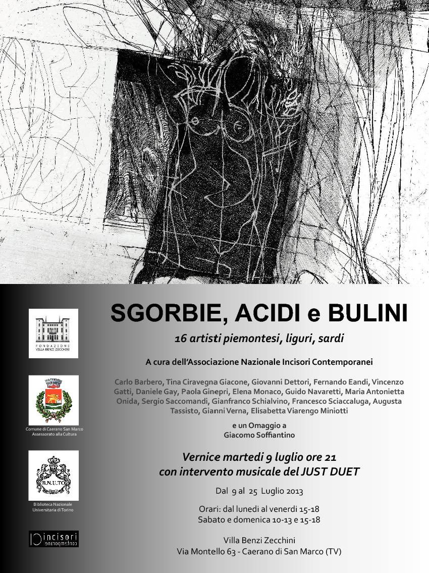 Sgorbi acidi e bulini